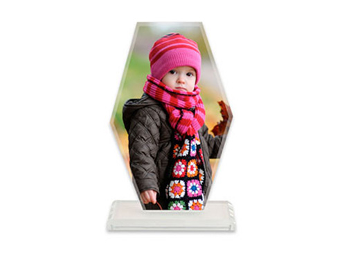 Kristal foto plaket, plaket, ödül baskı jpg